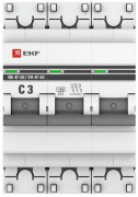фото Автоматический выключатель EKF mcb4763-3-03C-pro