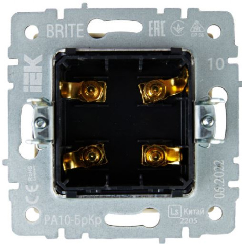 фото Розетка аудио  IEK BR-S40-K10 в Волгограде