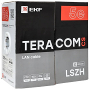 фото Кабель витая пара EKF TRCS-5EFTP-04LTX-GY-IN3