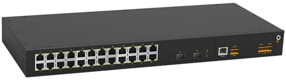 

Коммутатор управляемый Kyland SICOM2024M 300022001 2 100Base-X SFP ports，24 10/100Base-TX RJ45 ports, 24-48VDC(18-72VDC) dual redundant power supplies, SICOM2024M