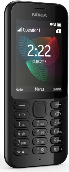 фото Мобильный телефон  Nokia 222 Dual Sim black