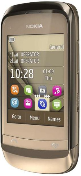 фото   Nokia C2-06 Golden Buff