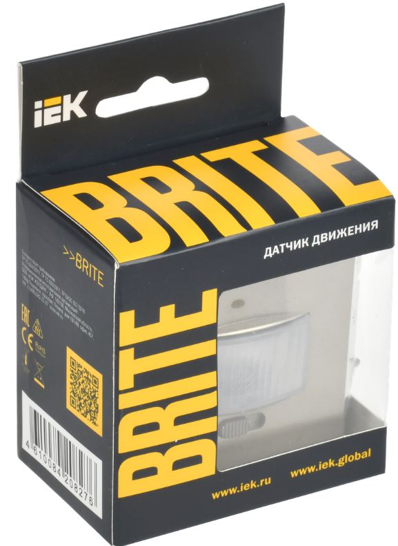 

Датчик движения IEK BR-MS10-N-150-05-K37 BRITE ДС10-1-БрШ Шампань, BR-MS10-N-150-05-K37