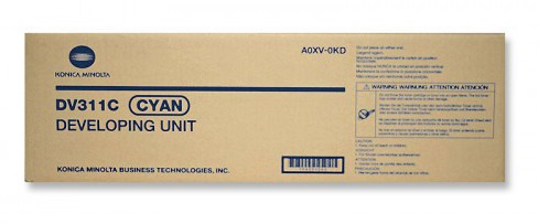 Изображение товара Блок проявки Konica Minolta A0XV0KD для bizhub C220 C280 C360 голубой