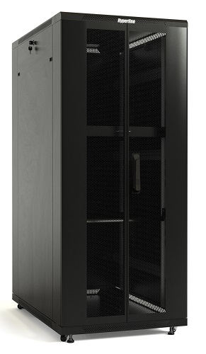 

Шкаф напольный 19", 42U Hyperline TTB-4281-DD-RAL9004 2055x800х1000 мм (ВхШхГ), передняя и задняя распашные перфорированные двери (75%), ручка с замко, TTB-4281-DD-RAL9004