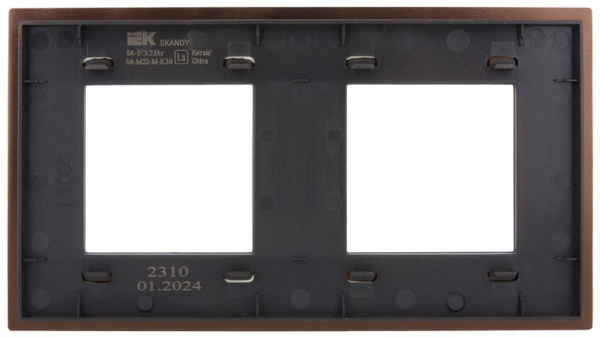 фото Рамка двойная  IEK SK-M22-M-K30 в Ростове-на-Дону