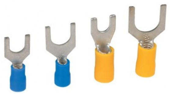 Изображение товара Наконечник вилочный DKC 2A135P медь 1. 5 мм2 100 шт - надежное электромонтажное решение