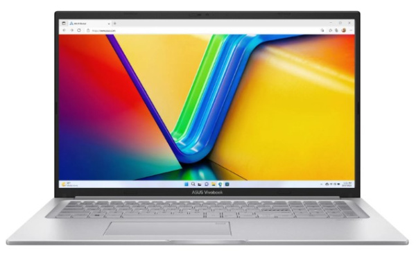 фото Ноутбук  ASUS X1704ZA-AU447 в Перми 17.3 ", Core i3, 16 Гб RAM, 512 Гб SSD, UHD Graphics, Серебристый