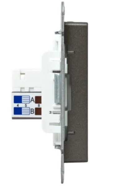 фото Розетка компьютерная  EKF UP1-SOM-RJ45-5