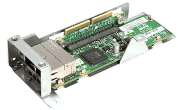 Изображение товара Сетевая карта Supermicro AOM-CGP-I2M 10/1000 Мбит/с PCI-E Ethernet