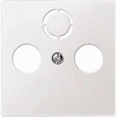 

Накладка Schneider Electric MTN296719 Merten SM розетки TV-FM/TV-FM-SAT, термопласт, IP20 (белый глянцевый), MTN296719