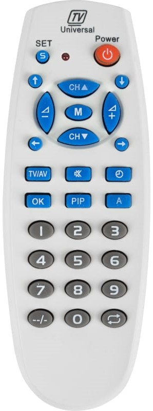 

Пульт Rexant 38-0025 универсальный для телевизора RX-188, 38-0025