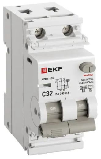 фото Автомат дифференциальный EKF D63N26ES32C300 в Челябинске