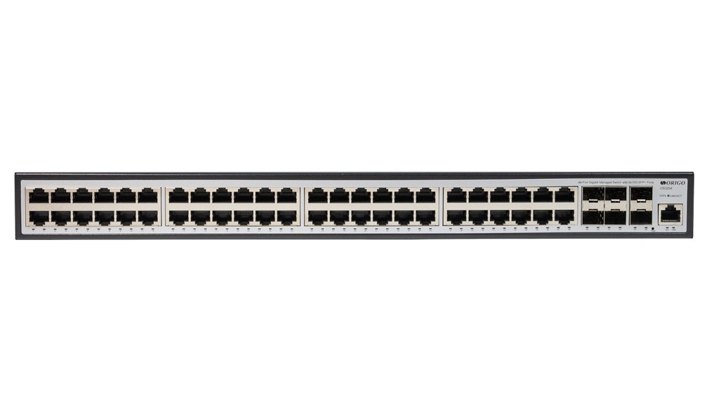 

Коммутатор управляемый ORIGO OS3254/A1A 48x1000Base-T, 6x10GBase-X SFP+, RJ45 Console, 19" w/brackets, L3, OS3254/A1A