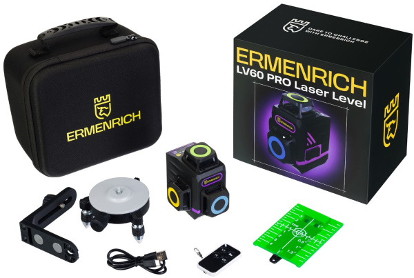 фото Уровень лазерный Ermenrich 84088 в Казани