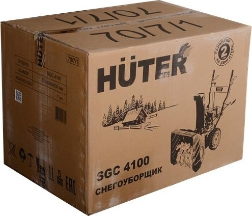 фото Снегоуборщик Huter SGC 4100