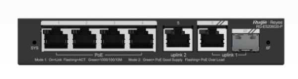фото Коммутатор  RUIJIE NETWORKS RG-ES206GS-P в Краснодаре