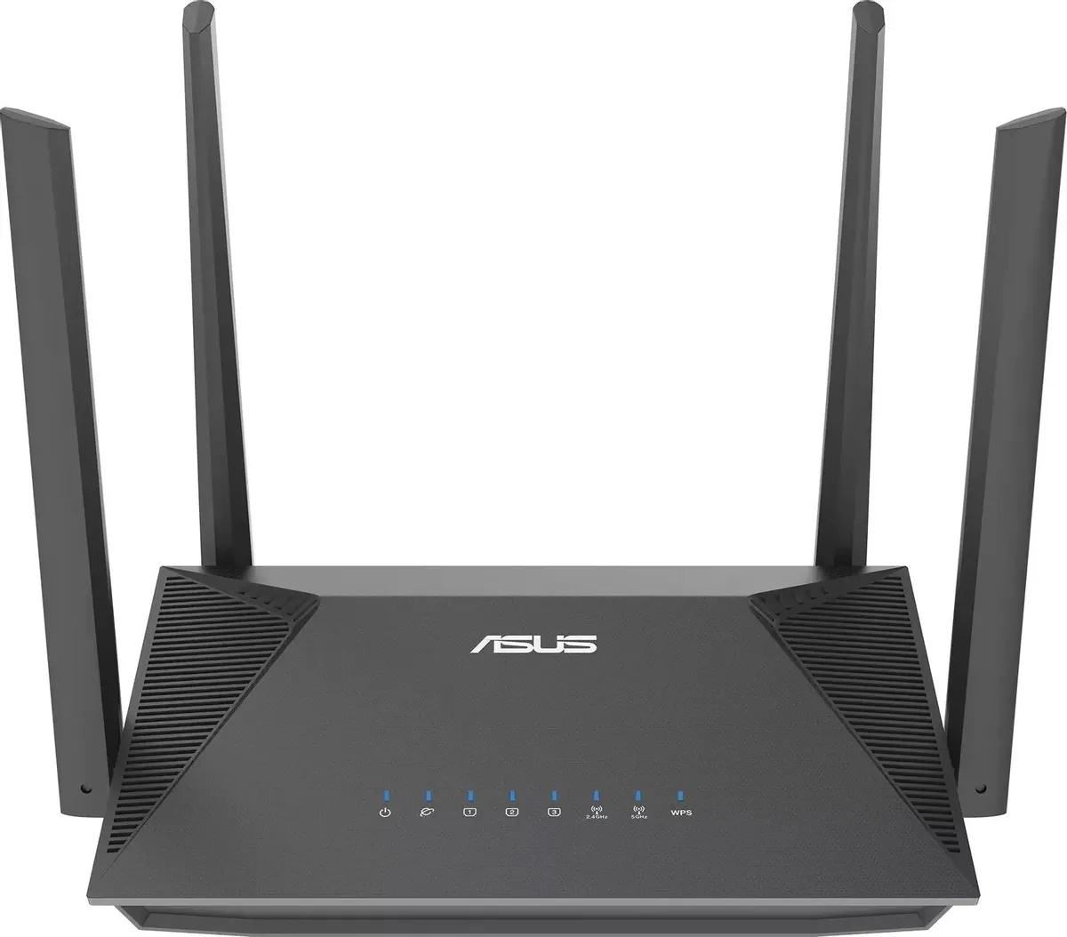 

Роутер ASUS RT-AX52 AX1800, 10/100/1000BASE-TX, черный, RT-AX52