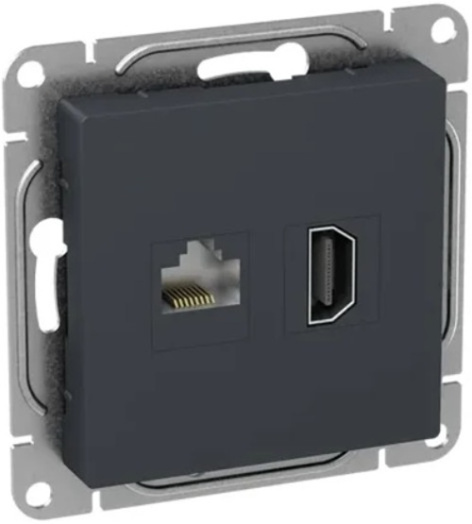 фото Розетка HDMI  EKF UP1-SOG-HDMI-RJ45 в Воронеже
