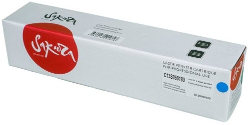 

Картридж Sakura SAC13S050189 для EPSON Aculaser C1100, синий, 4 000 к., SAC13S050189