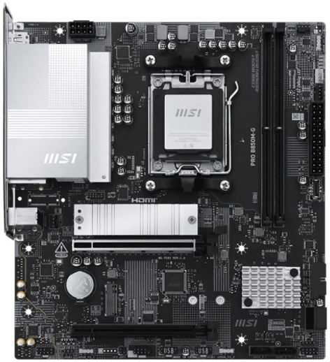 фото Материнская плата mATX MSI PRO B850M-G в Волгограде