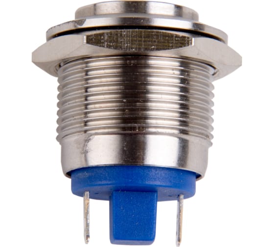 

Кнопка Rexant 36-3412 антивандальная диам. 19 Б/Фикс (2с) OFF-(ON) выпуклая (PBS-28В-4), 36-3412