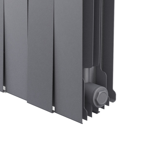 фото Радиатор отопления биметаллический Royal Thermo PianoForte 500 x8 Silver Satin в Волгограде