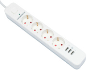 фото Сетевой фильтр Garnizon EPS-4-U3-W-2