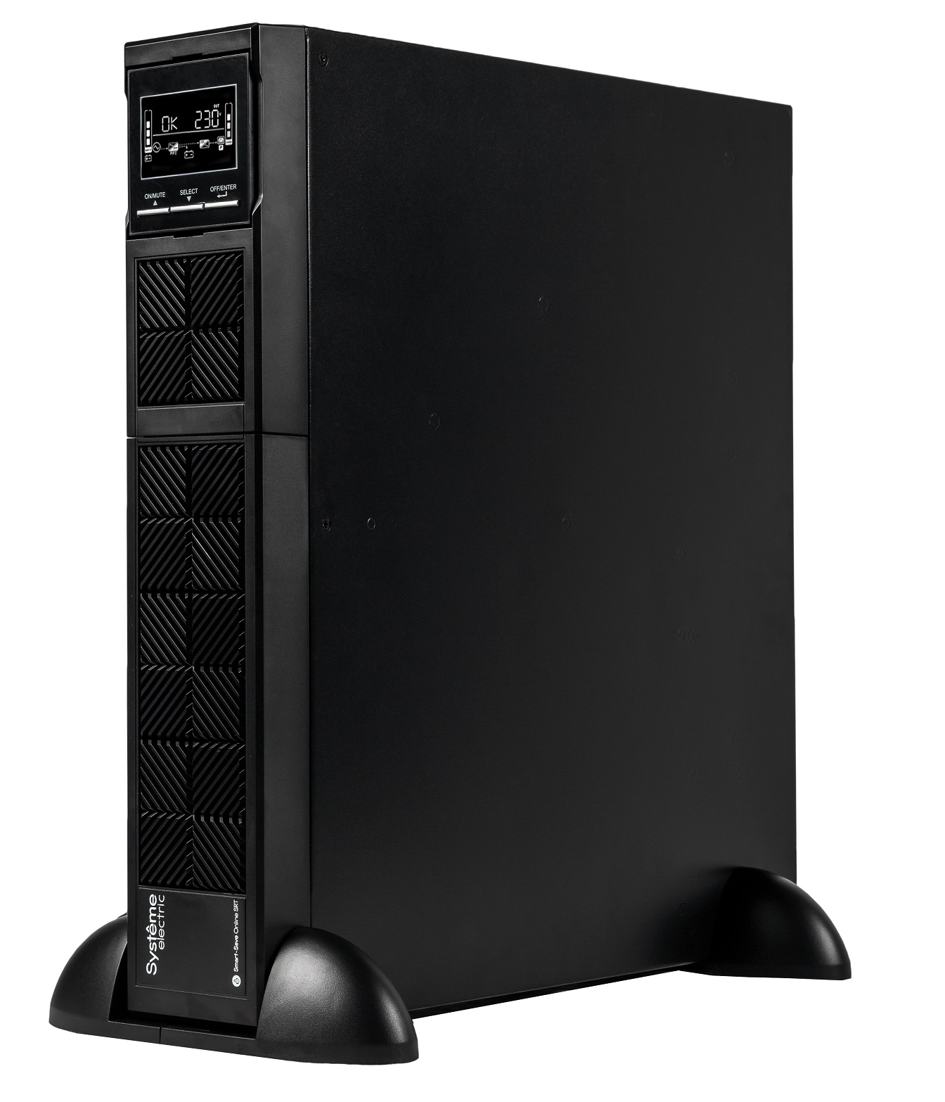 

Источник бесперебойного питания Systeme Electric SRTSE1000RTXLI Smart-Save Online SRT 1000 ВА, конвертируемый форм-фактор 2U, 230 В, 8 розеток IEC C1, SRTSE1000RTXLI