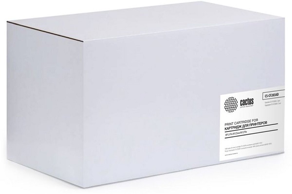 

Картридж Cactus CS-CF283AD черный x2уп. для HP LJ Pro M125nw/M127fw (1500стр.), CS-CF283AD