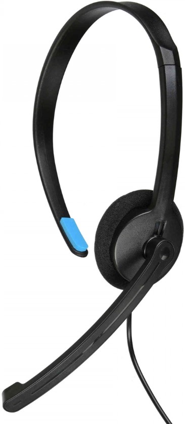 

Гарнитура ACD H100A черная, mini jack 3.5mm, 1х динамик 40мм, поворотный микрофон, управление на проводе, длина провода 1,6м, H100A