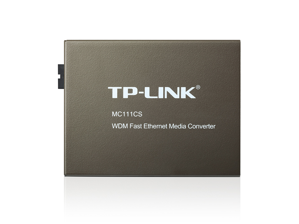 

Медиа-конвертер TP-LINK MC111CS 1xUTP 10/100, 1xSC, SM, Tx:1550nm, Rx:1310nm, 20km, MC111CS