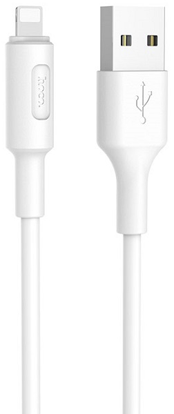 

Кабель Hoco X25 6957531080114 USB 2.0, AM/Lightning M, белый, 1м, X25
