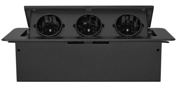 фото Блок розеток  Cactus CS-SOCKET-EU3-BK в Уфе
