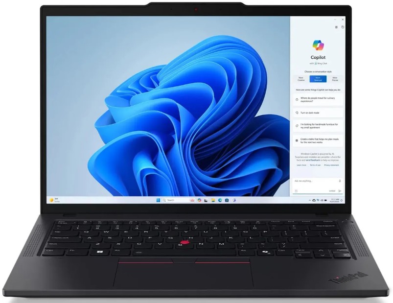 

Ноутбук Lenovo ThinkPad T14 G5 21MMS99X0V Ultra 5 135U/16GB/256GB SSD/Intel Graphics/14" IPS WUXGA/WiFi/BT/Cam/Win11Pro/black, ThinkPad T14 G5
