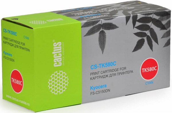 фото Тонер-картридж  Cactus CS-TK580C в Казани