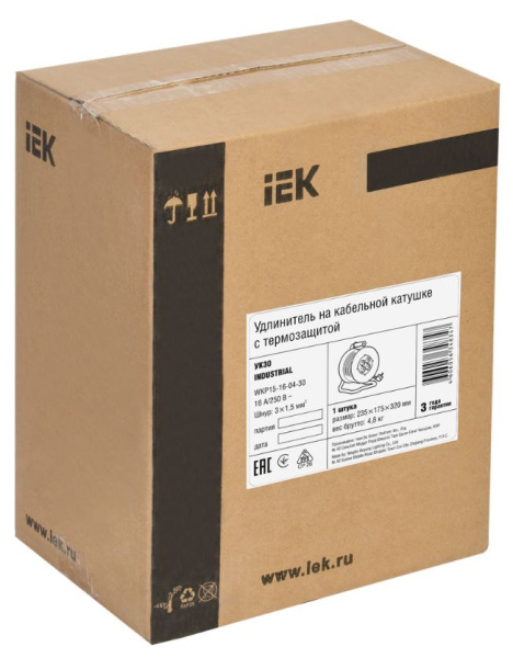 фото Удлинитель  IEK WKP15-16-04-30 в Волгограде