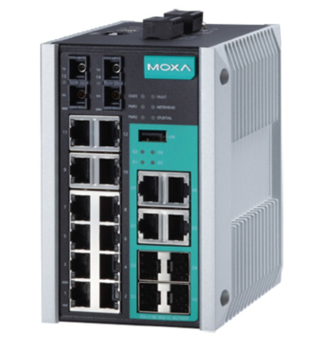 фото Коммутатор управляемый MOXA EDS-518E-MM-SC-4GTXSFP-T в Смоленске