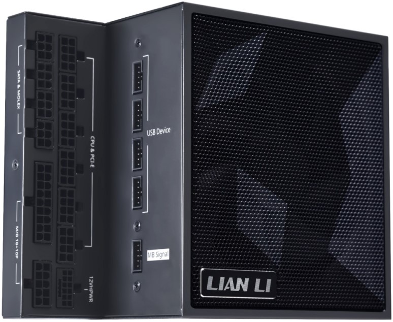 

Блок питания ATX Lian Li EG1300 1300W, 80 PLUS Platinum, 12VHPWR, full modular, EG1300
