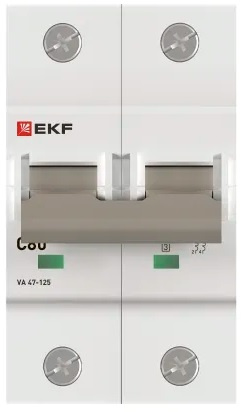 фото Автоматический выключатель  EKF mcb47125-2-80C в Челябинске