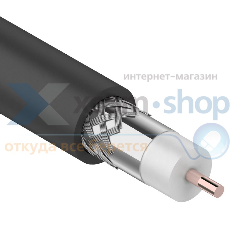 

Кабель Rexant 01-3011 RG-11U (75 Ом) 305м OUTDOOR, 01-3011