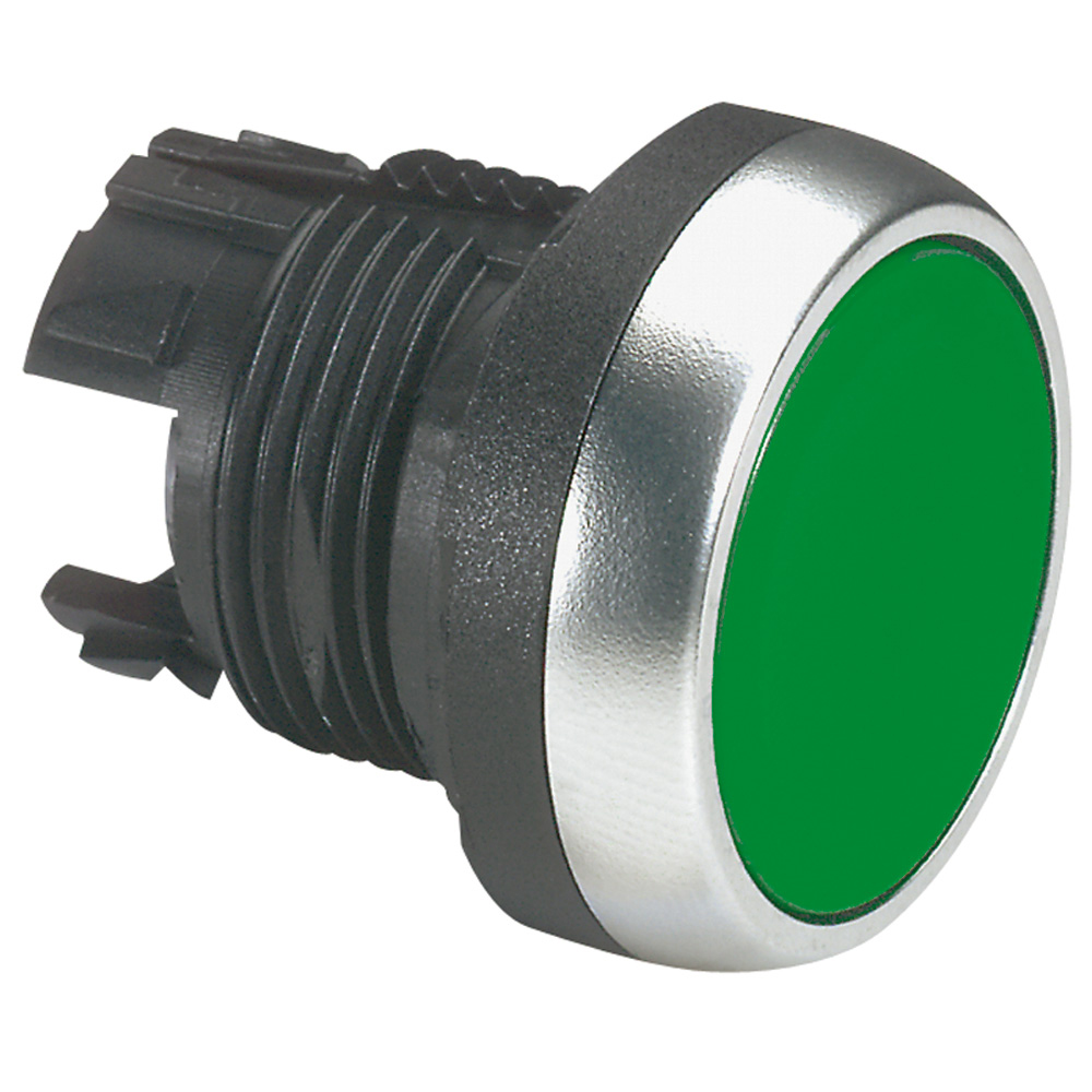 

Кнопка Legrand 023802 Osmoz - с пружинным возвратом D22,3, для комплектации, потайная головка, без подсветки, зеленый, 023802