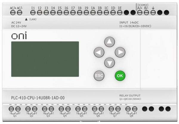 фото Модуль  ONI PLC-410-CPU-14U08R-1AD-00 в Воронеже