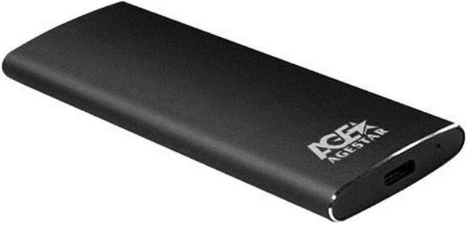 

Внешний корпус AgeStar 3UBNF2C для SSD M.2 NGFF (B-key) USB 3.1, алюминий, черный, 3UBNF2C