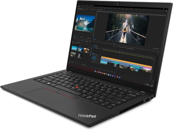 фото Ноутбук  Lenovo ThinkPad T14 Gen 4 в Красноярске 14 ", Ryzen 5 PRO, 16 Гб RAM, 512 Гб SSD, Radeon 740M, Черный