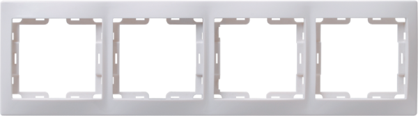 Изображение товара Рамка IEK Кварта EMK40-K01-DM для 4 постов классический дизайн