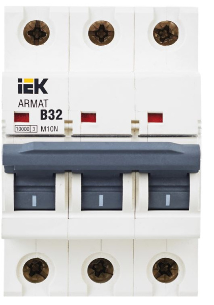 фото Автоматический выключатель  IEK AR-M10N-3-B032