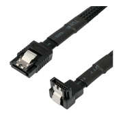 фото Кабель интерфейсный Cablexpert CC-SATAM-DATA90-BLBR-30CM