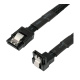 фото Кабель интерфейсный  Cablexpert CC-SATAM-DATA90-BLBR-30CM в Санкт-Петербургe