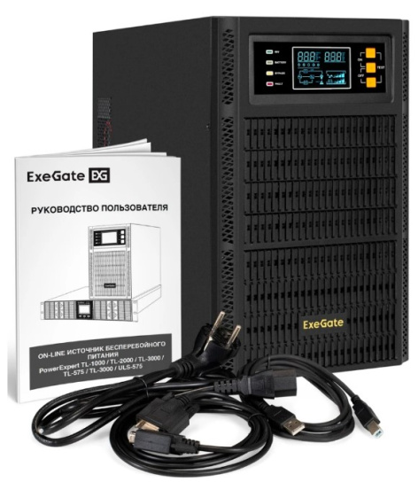 фото Источник бесперебойного питания  Exegate PowerExpert TL-3000.96V.LCD.AVR.3SH.USB.RS232.SNMP в Екатеринбурге